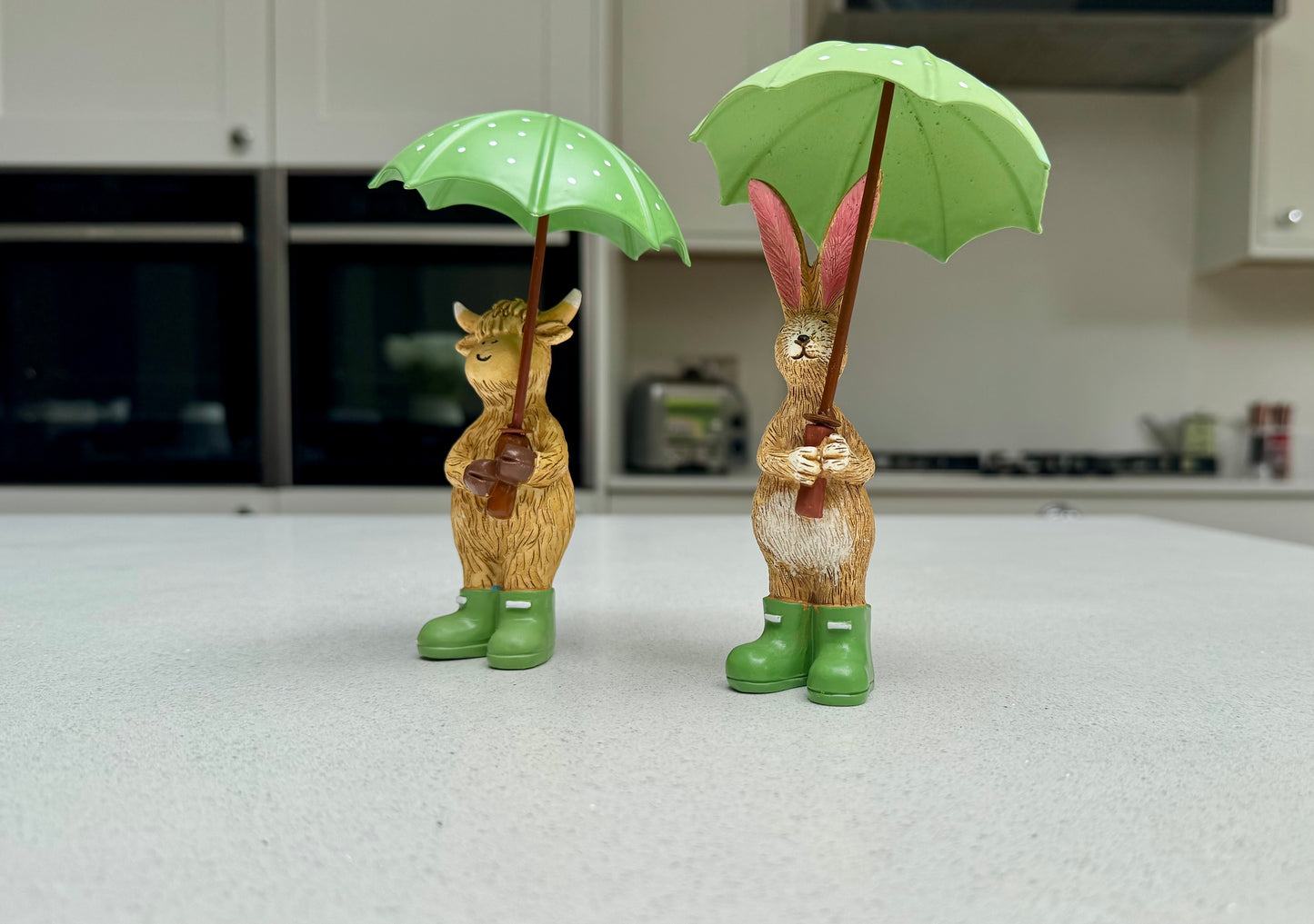 Rabbit with Umbrella Ornament
