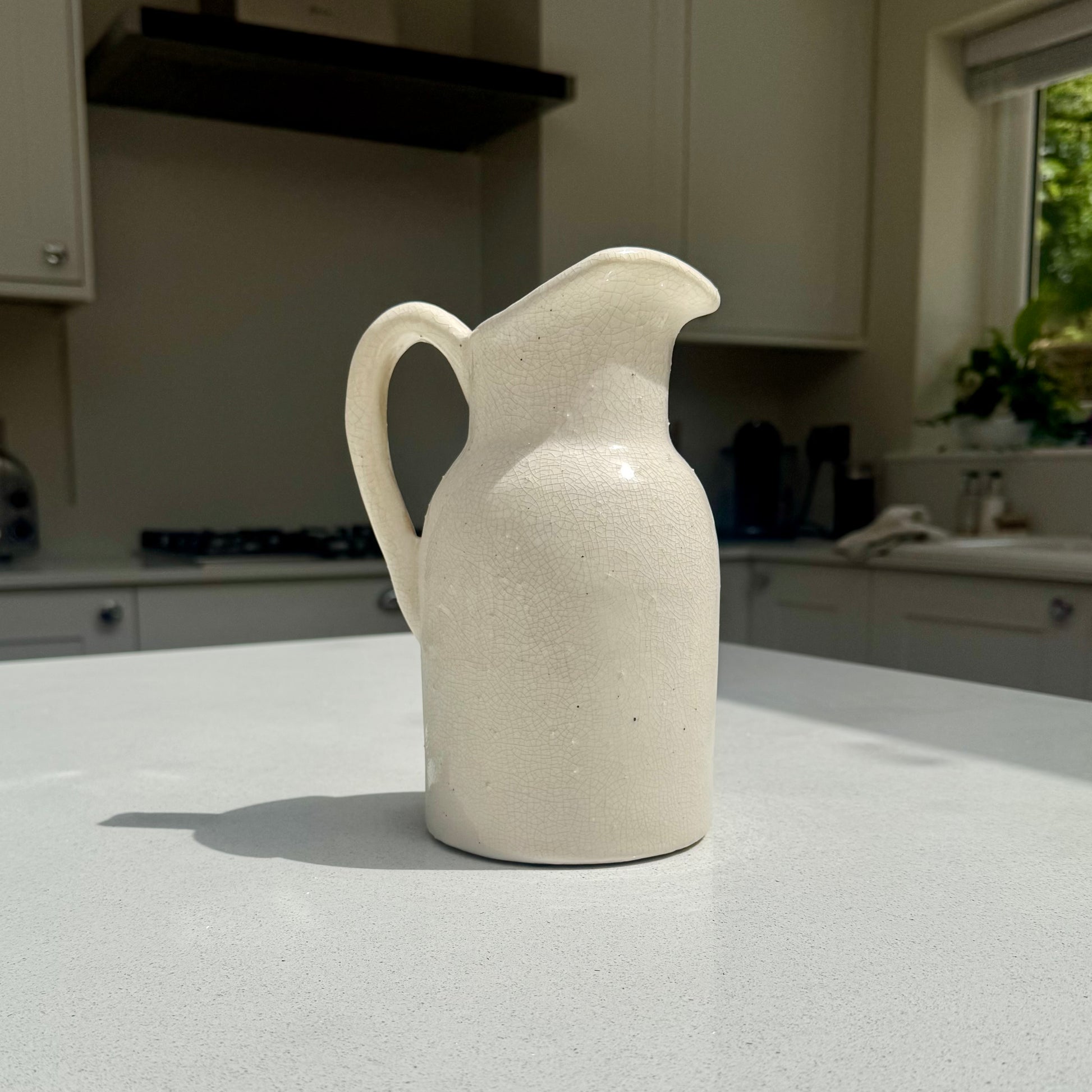 Handmade Roe Ceramic Jug Vase 23cm