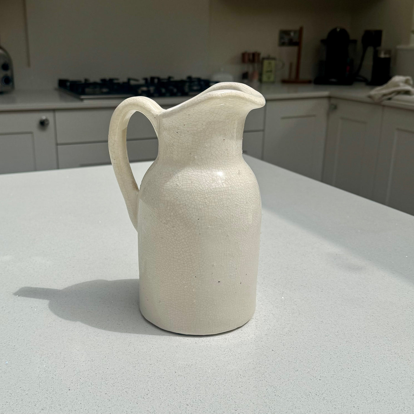 Handmade Roe Ceramic Jug Vase 23cm
