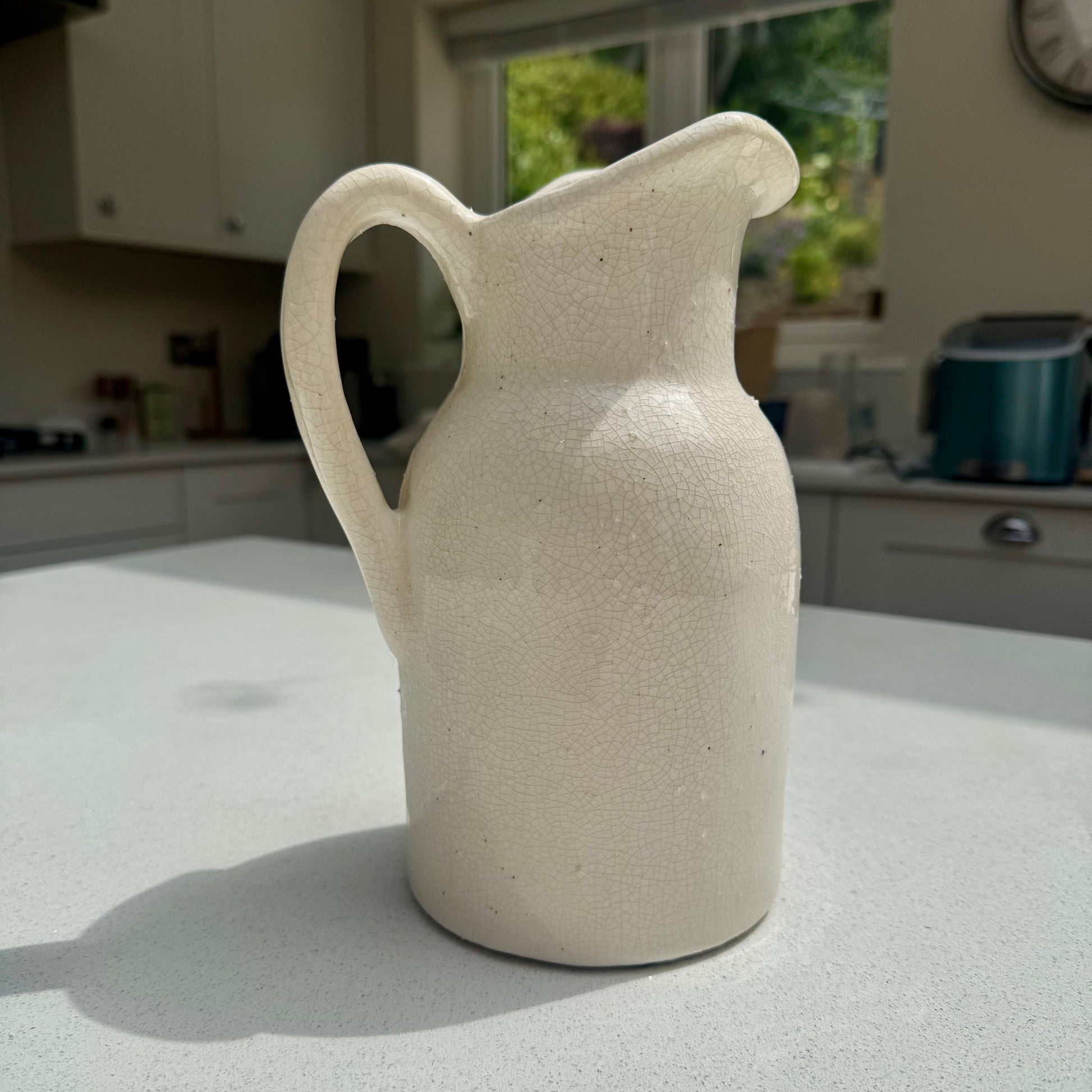 Handmade Roe Ceramic Jug Vase 23cm