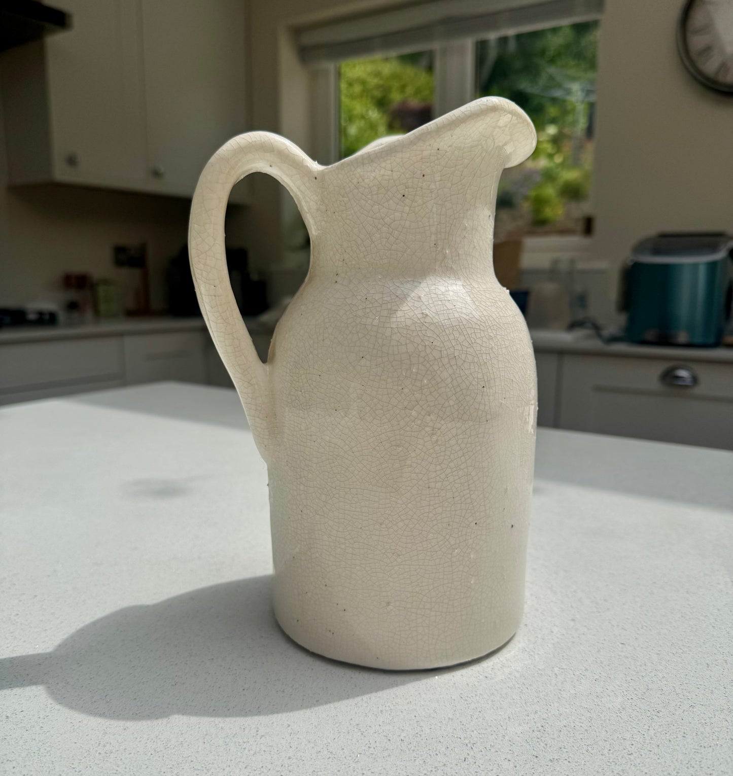 Handmade Roe Ceramic Jug Vase 23cm