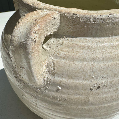 Medium Medora Vase in Pale Ivory 21.5cm