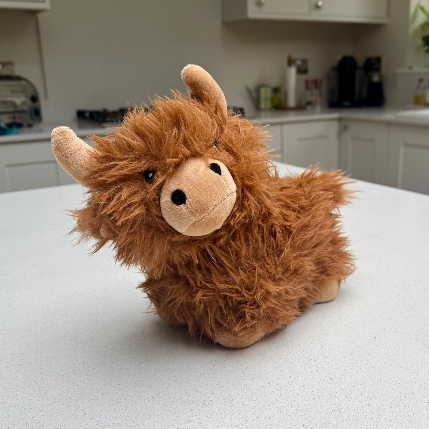 Dougal Fluffy Highland Cow Doorstop – 24cm