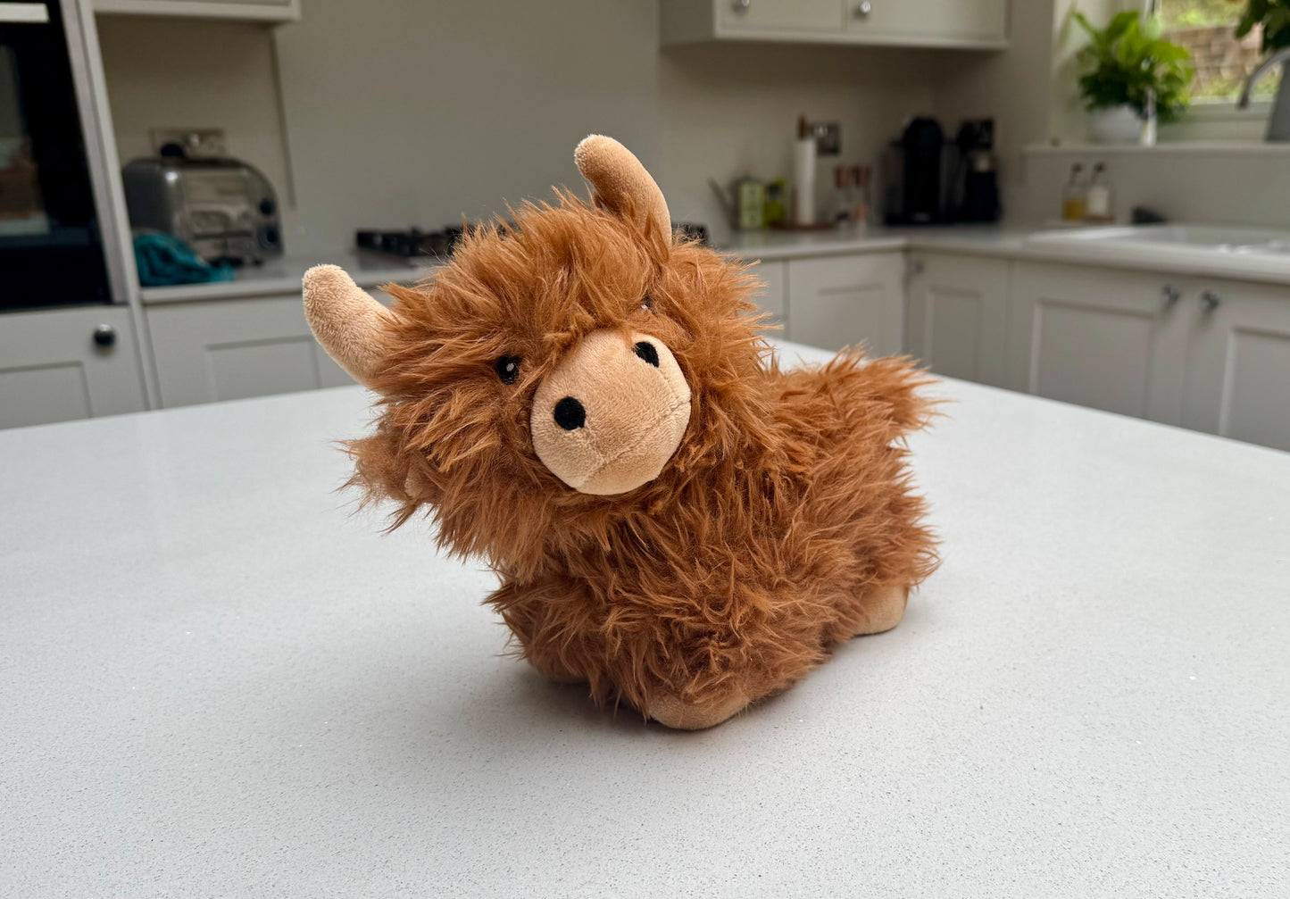 Dougal Fluffy Highland Cow Doorstop – 24cm