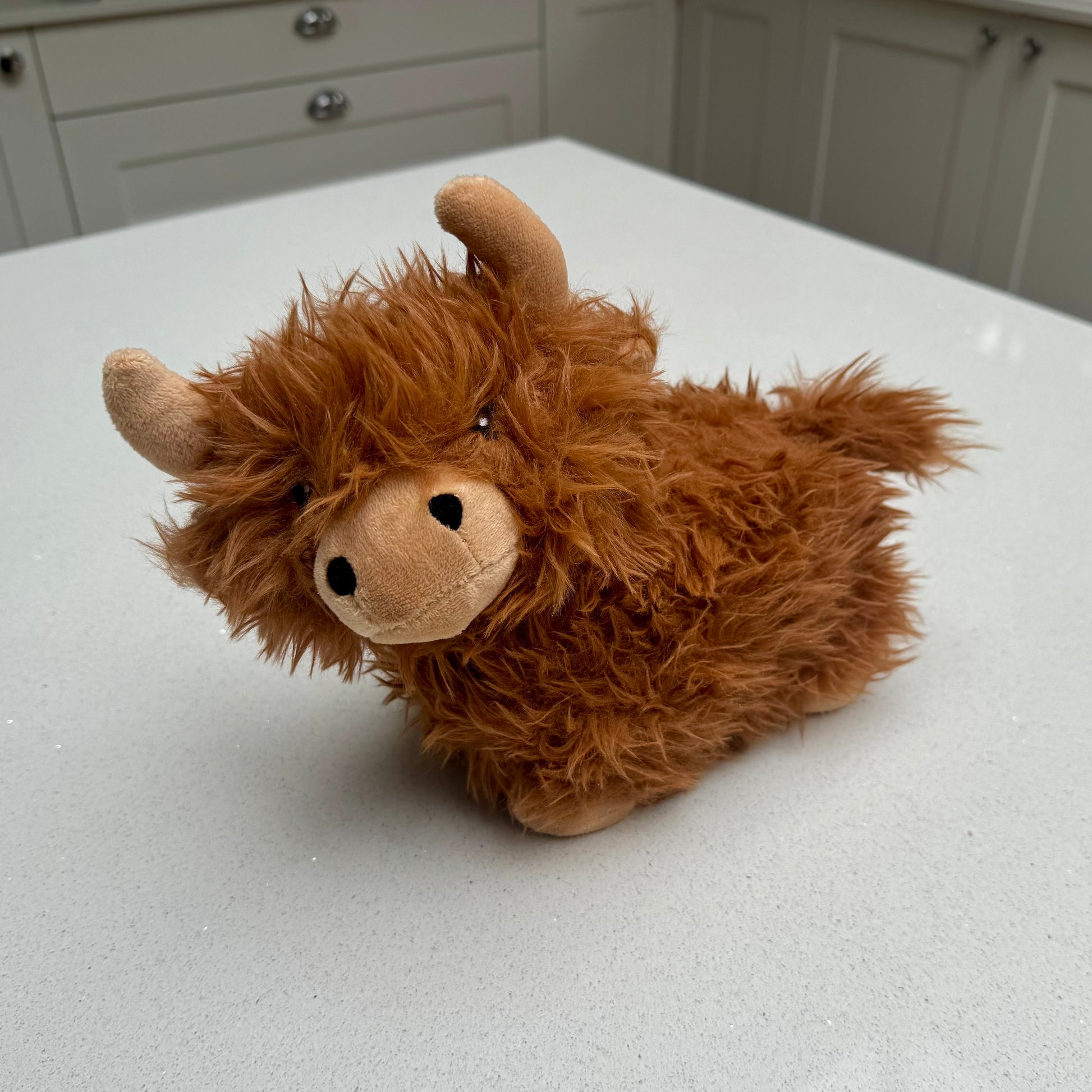 Dougal Fluffy Highland Cow Doorstop – 24cm