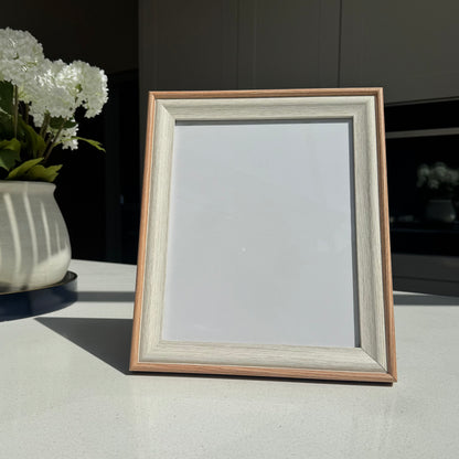 Two-Tone Wood Grain Picture Frame (8x10)
