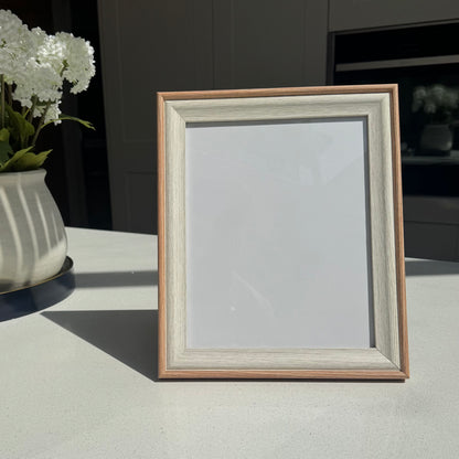 Two-Tone Wood Grain Picture Frame (8x10)