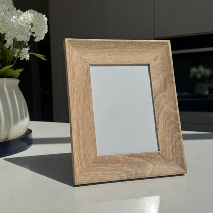 Natural Light Oak Wood Grain Picture Frame (5x7)