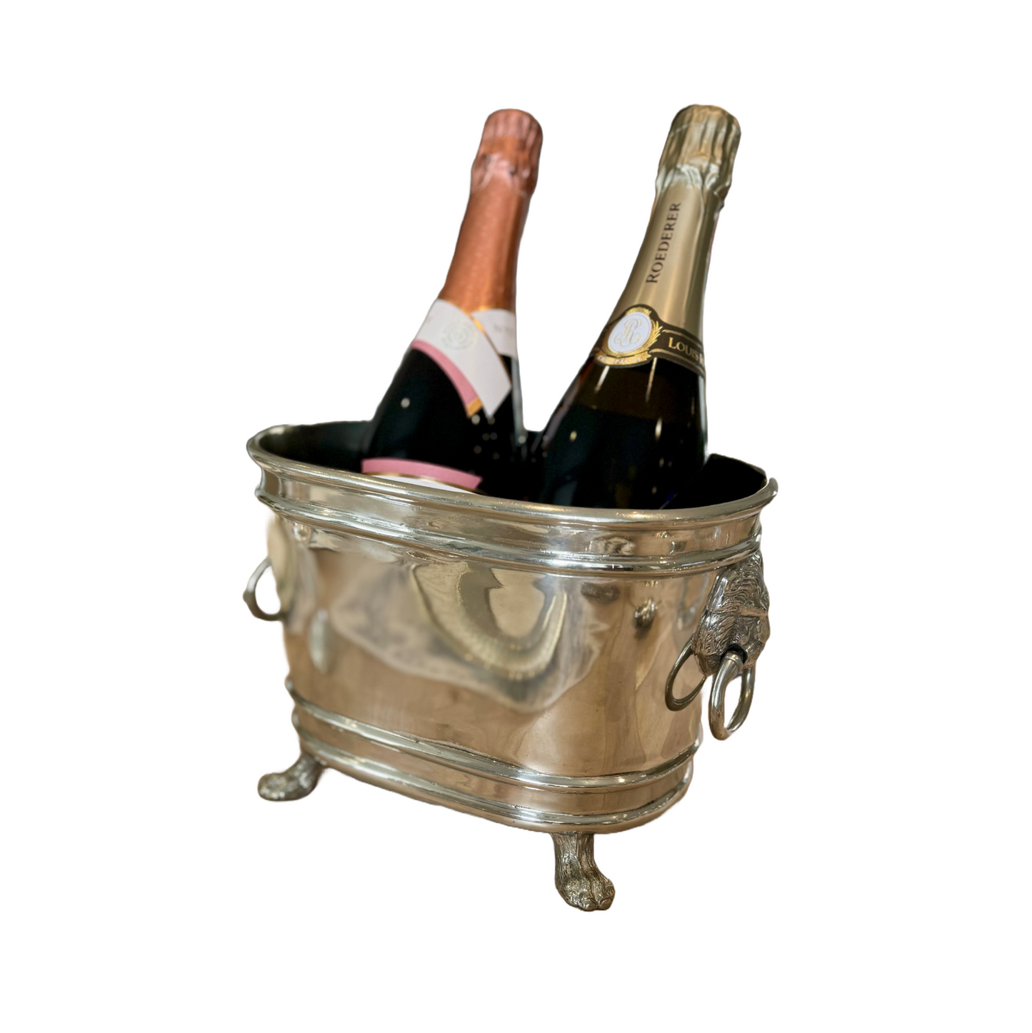 Lion Head Champagne Bucket - Medium