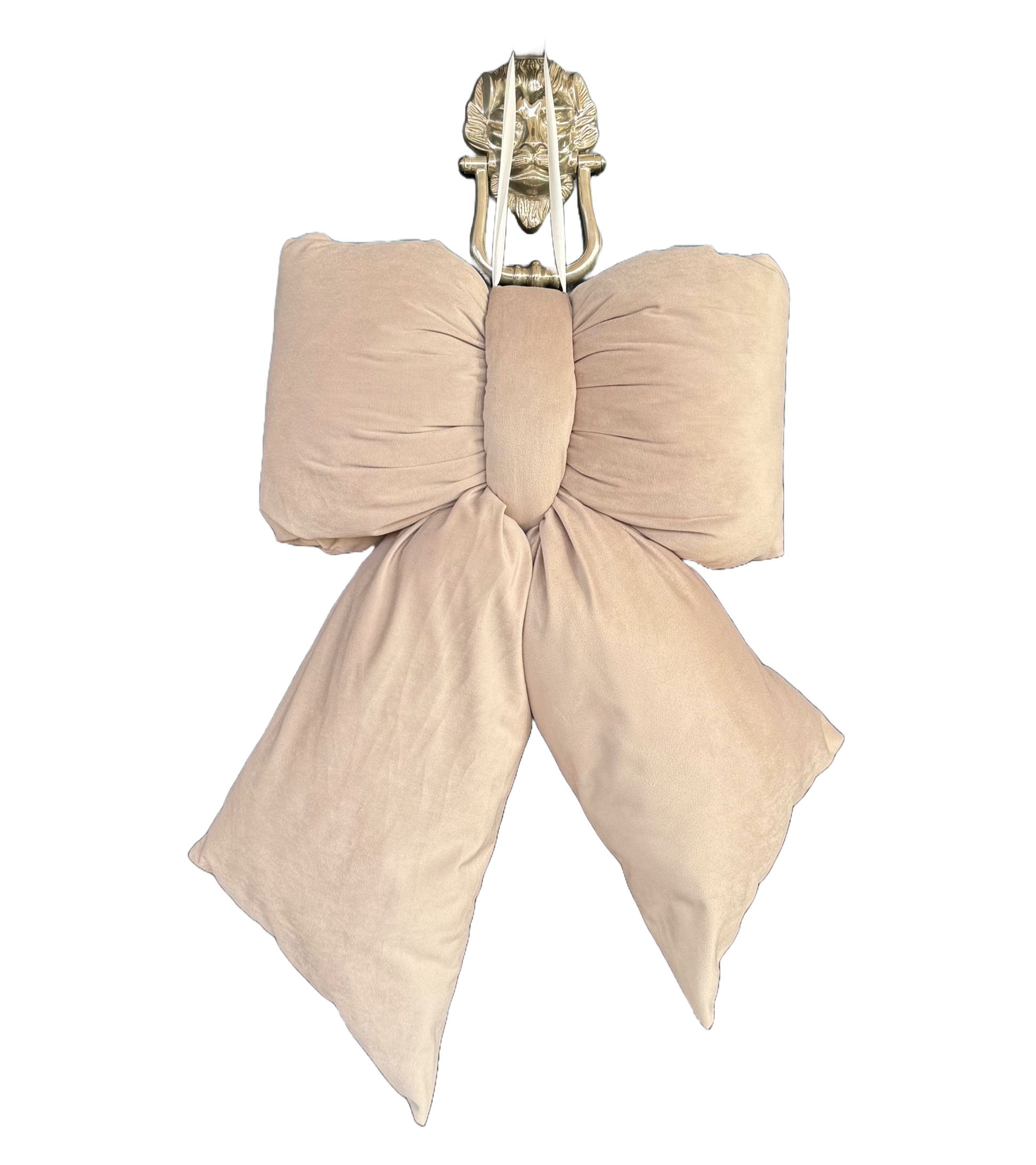 Mink Velvet Bow