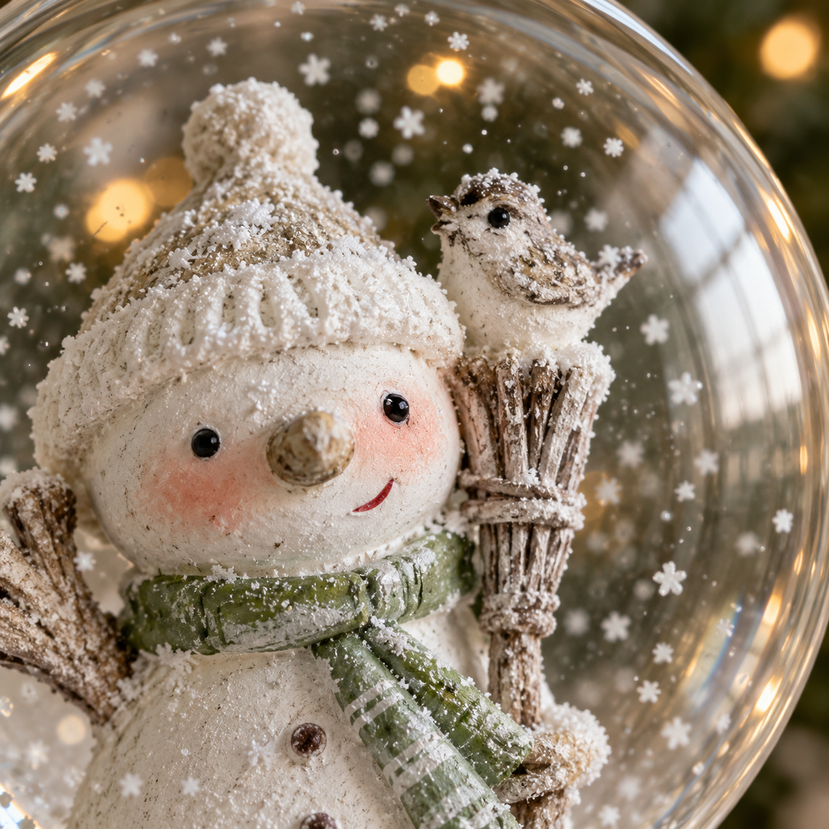 Mini Snowman Snow Globes – Two Designs