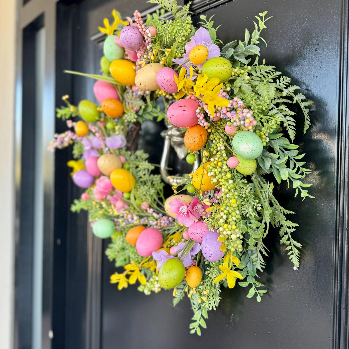 Easter Egg Floral Wreath – Extra Large – 55cm