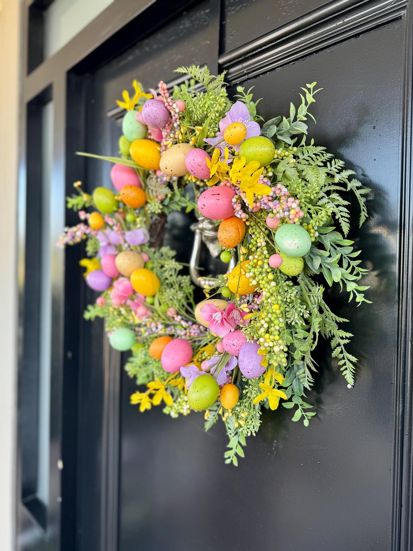Easter Egg Floral Wreath - Extra Large - 55cm
