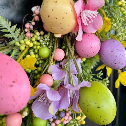 Easter Egg Floral Wreath – Extra Large – 55cm