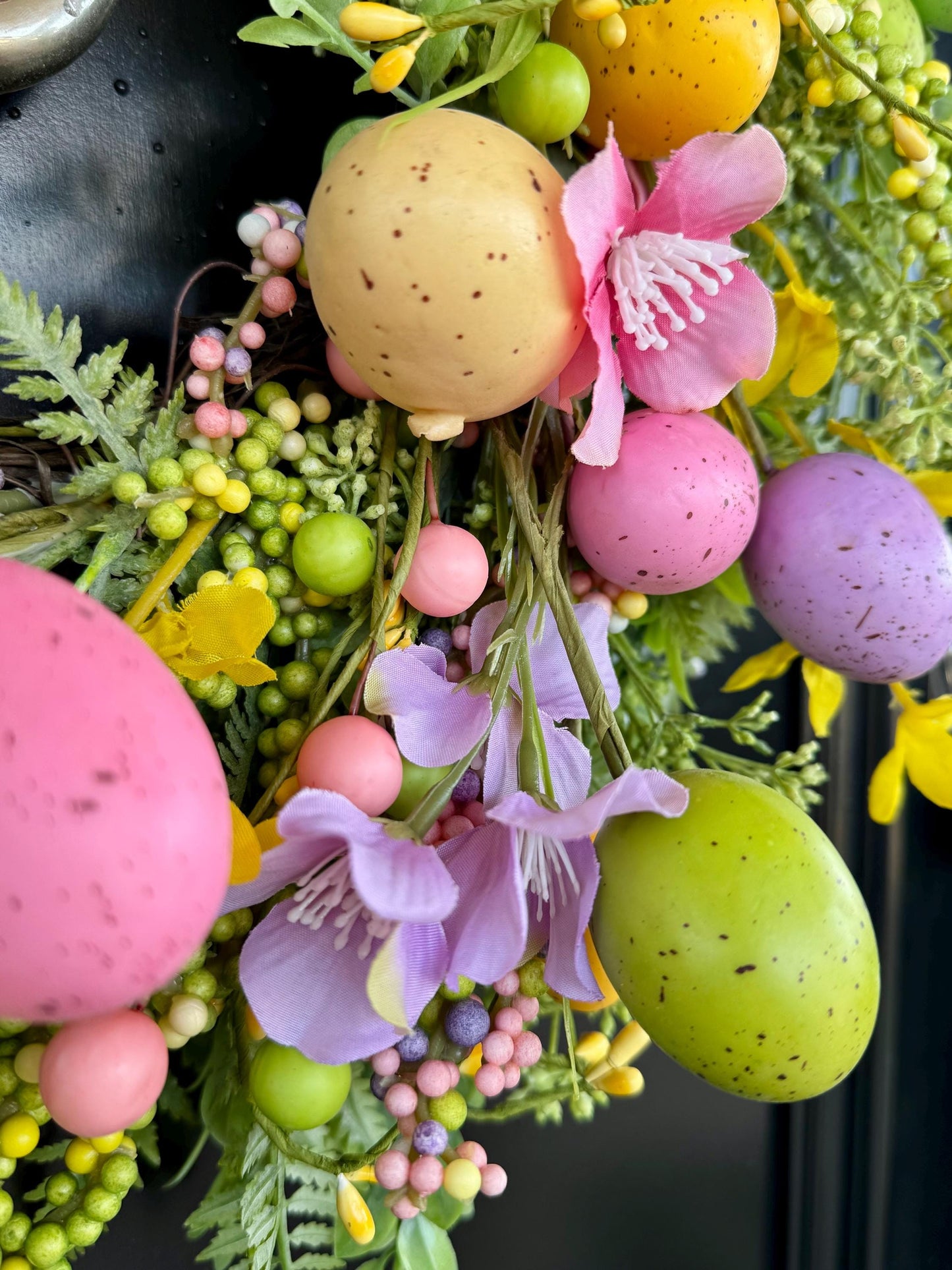 Easter Egg Floral Wreath - Extra Large - 55cm