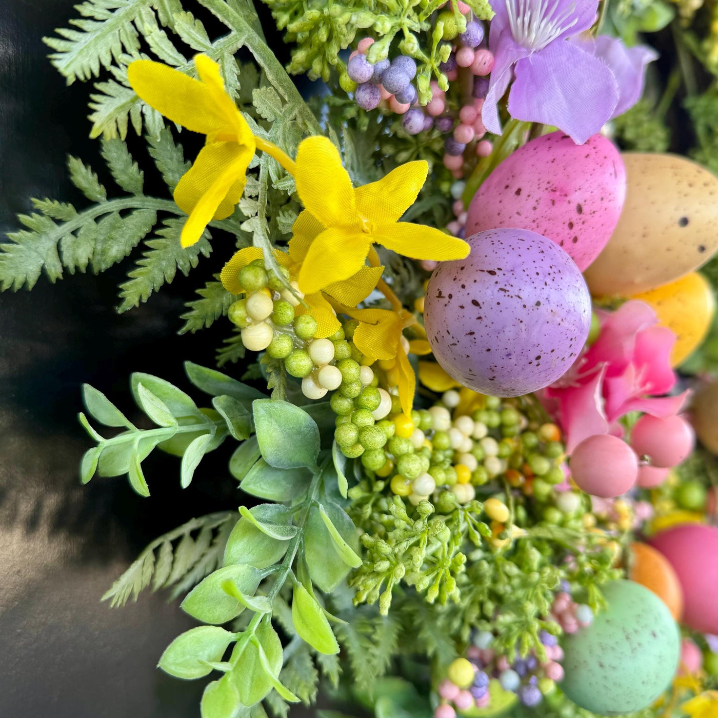 Easter Egg Floral Wreath – Extra Large – 55cm