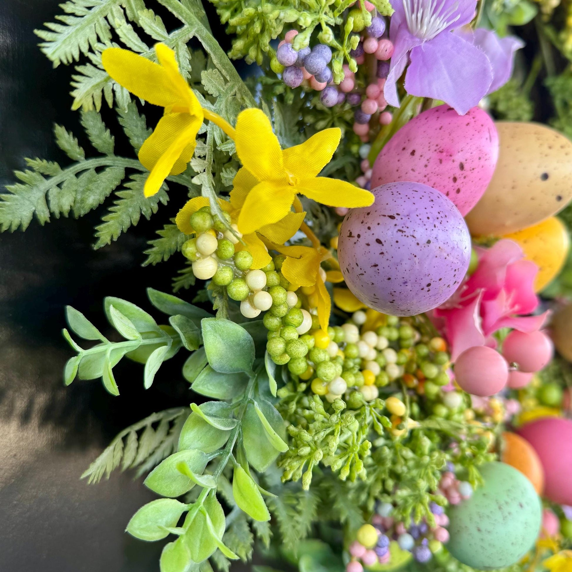 Easter Egg Floral Wreath – Extra Large – 55cm