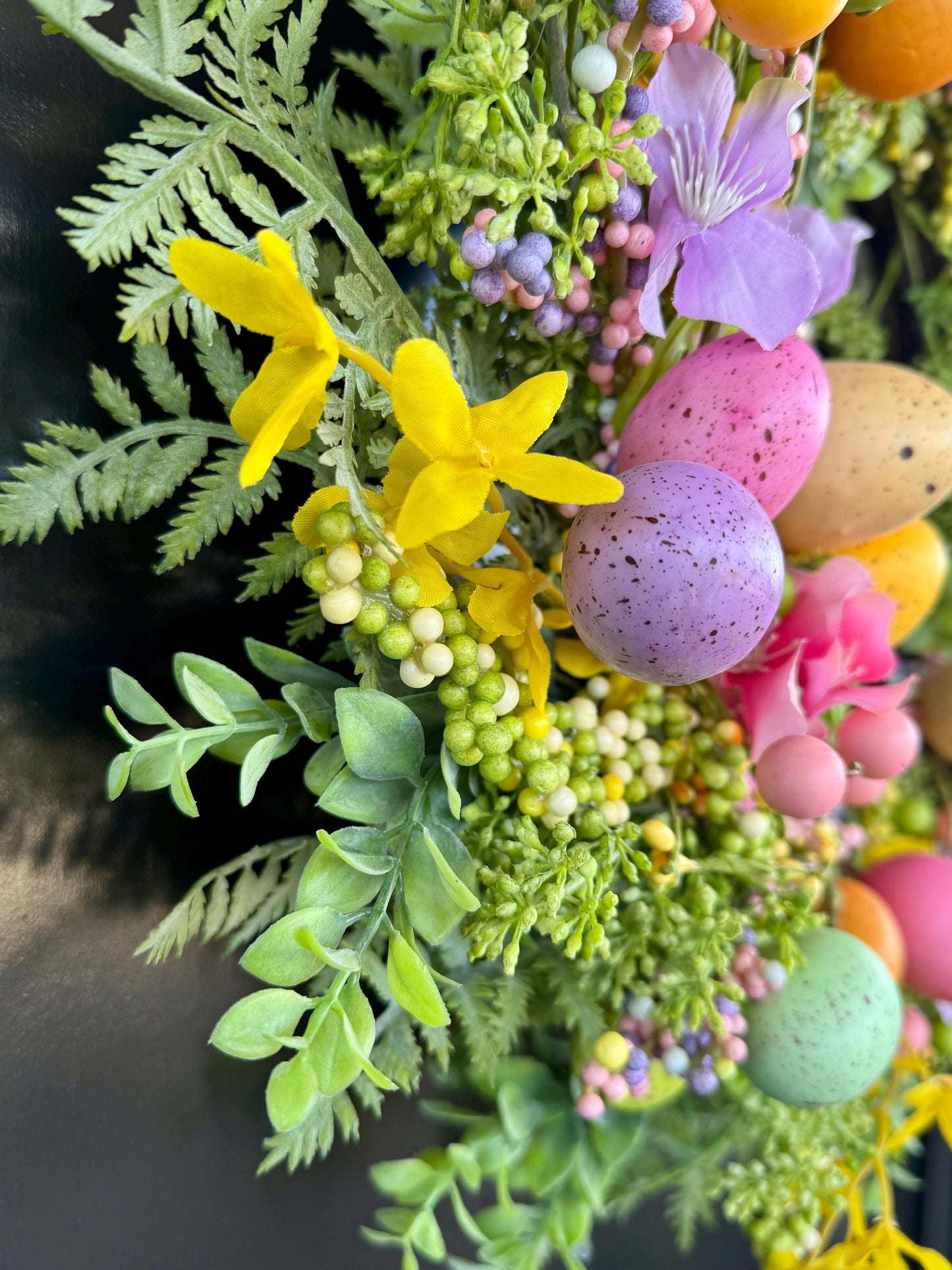 Easter Egg Floral Wreath - Extra Large - 55cm