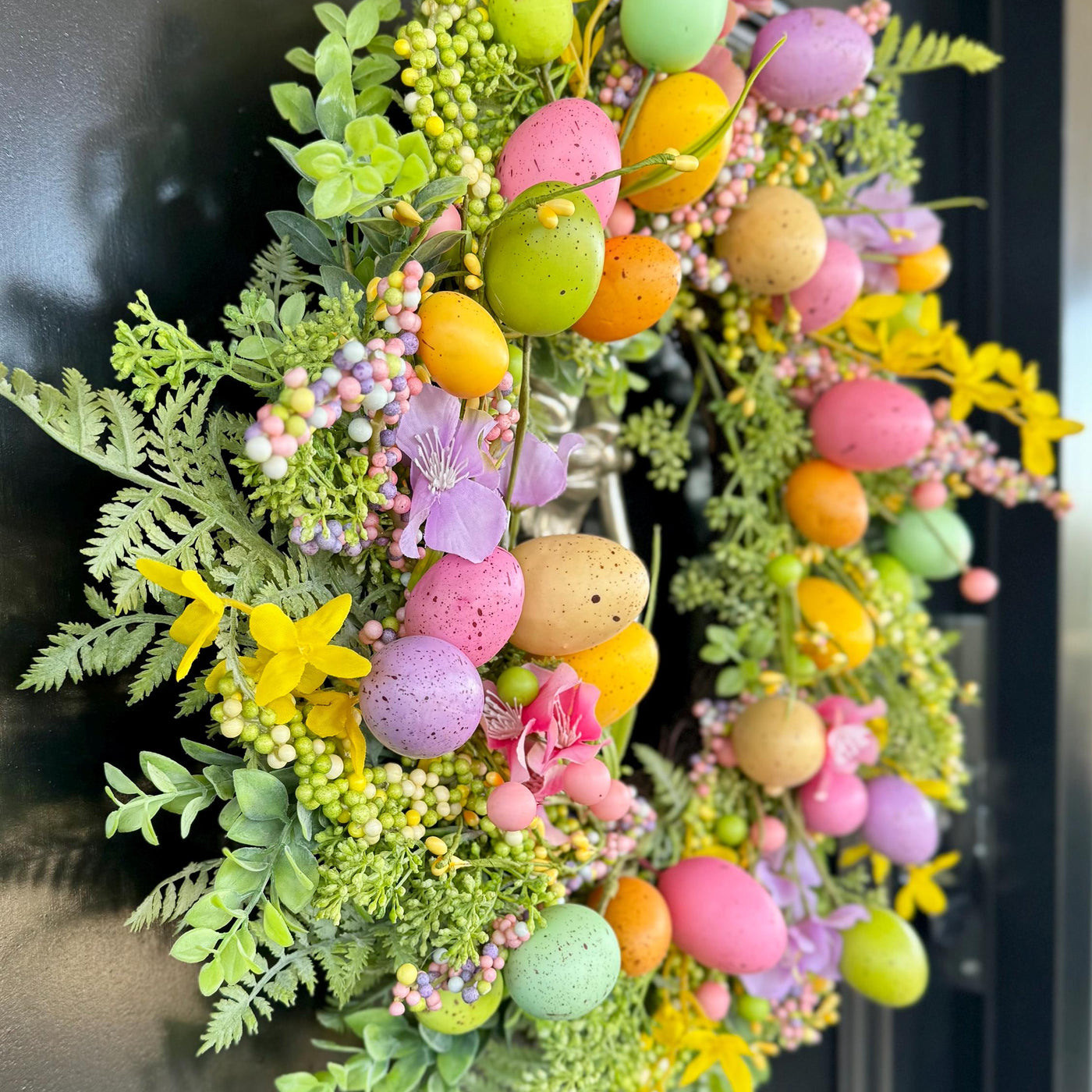 Easter Egg Floral Wreath – Extra Large – 55cm
