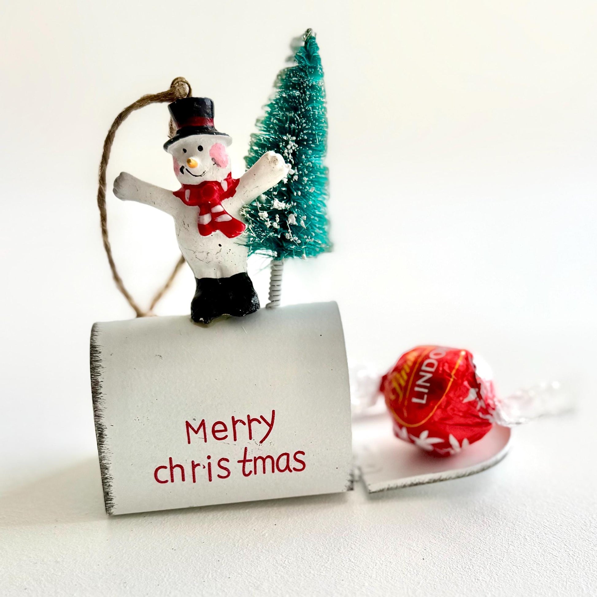 Snowman Mailbox Bauble – Christmas Tree, Wreath, Decoration