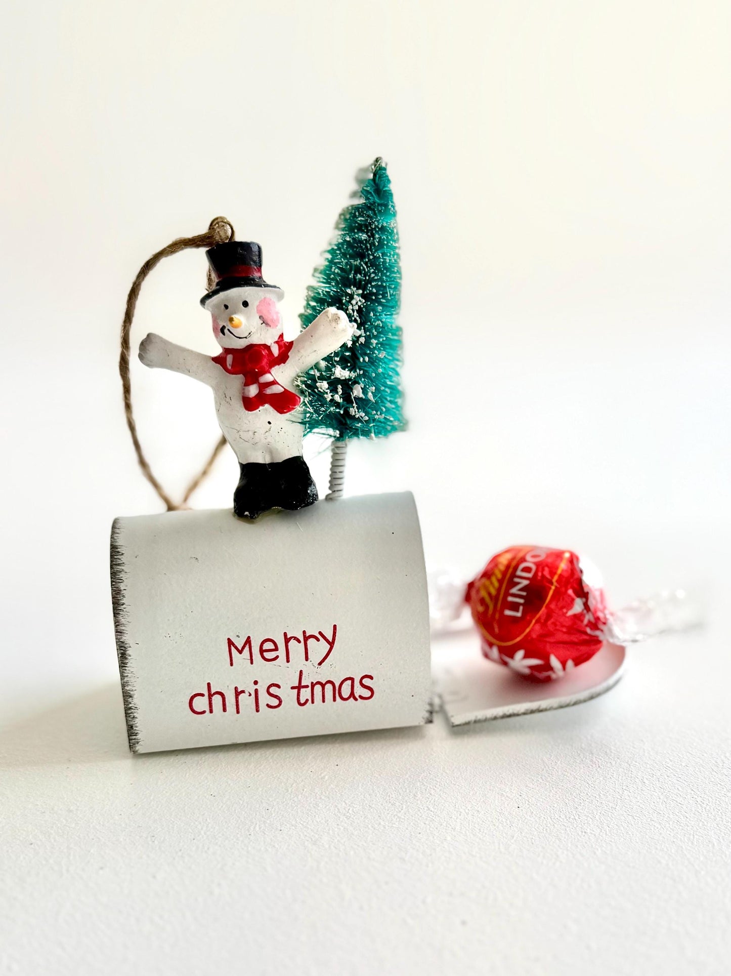 Snowman Mailbox Bauble - Christmas Tree, Wreath, Decoration