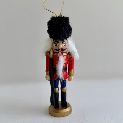Wooden Nutcracker Bauble 13cm – Christmas Tree, Wreath, Decoration