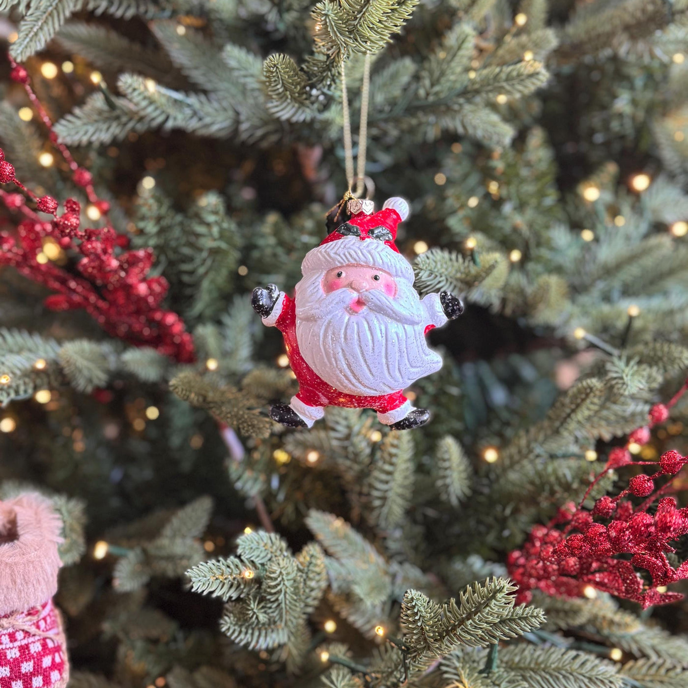 Santa Claus Christmas Bauble – Christmas Tree, Wreath, Decoration
