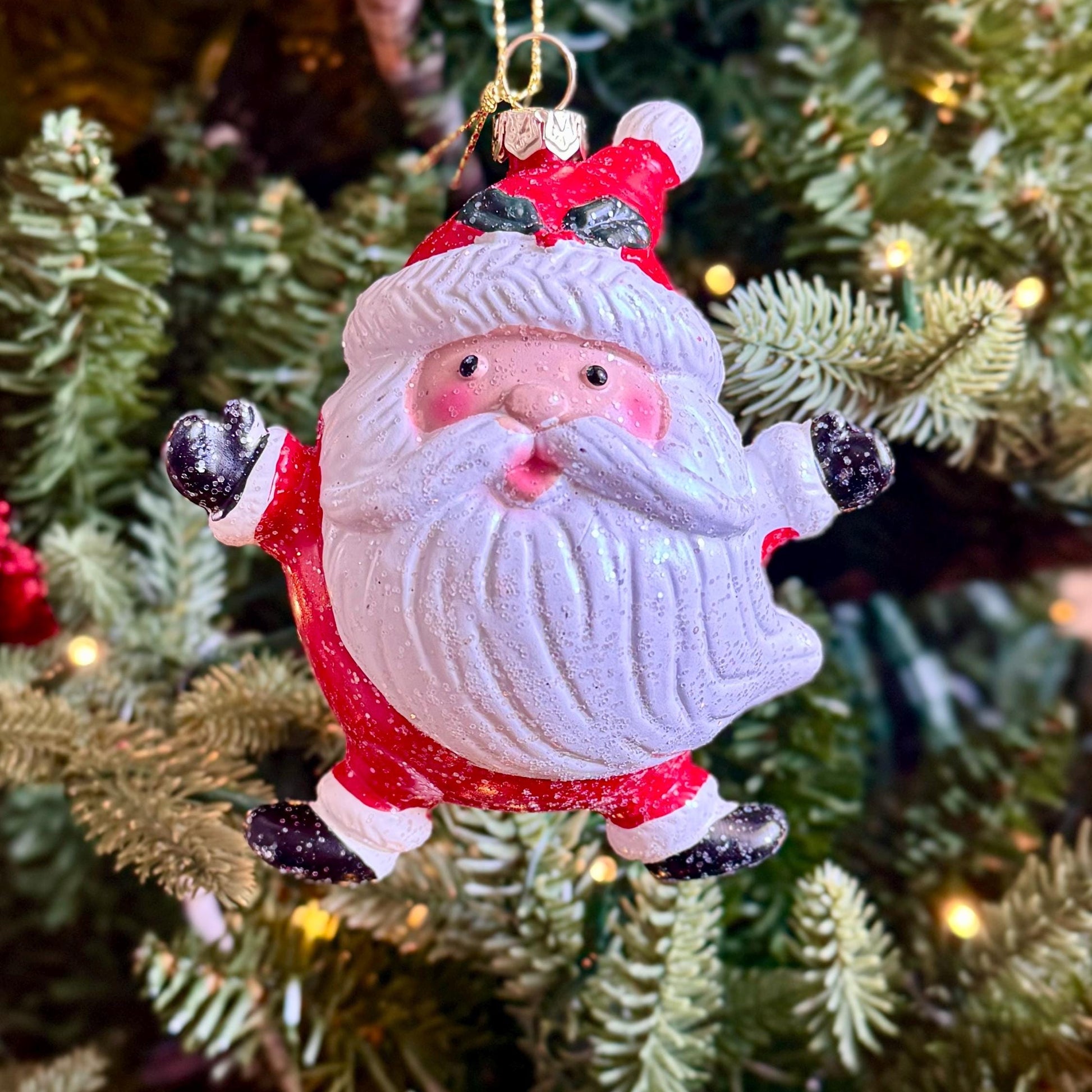 Santa Claus Christmas Bauble – Christmas Tree, Wreath, Decoration