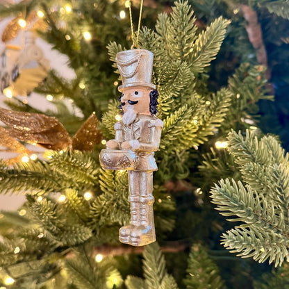 Gold Nutcracker Tree Decoration