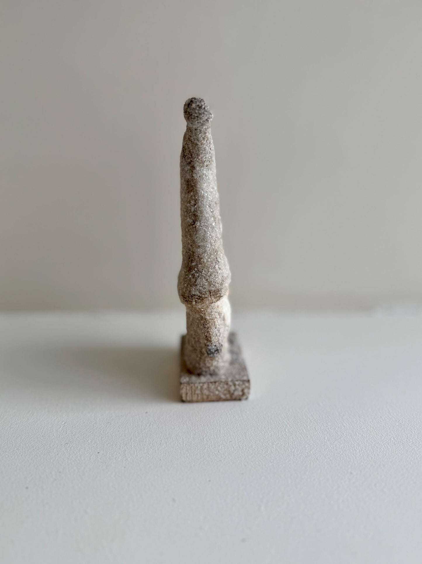 Glittered Santa Ornament