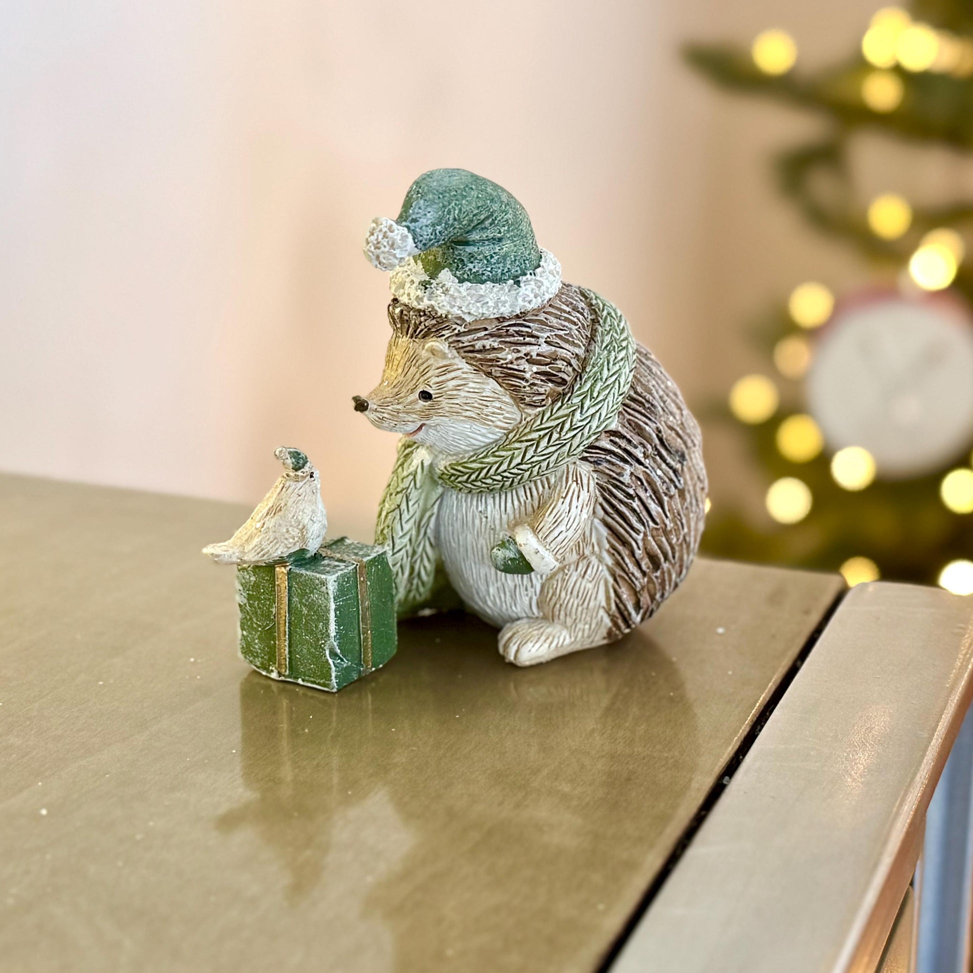 Christmas Hedgehog Ornaments – Woodland Winter Decorations