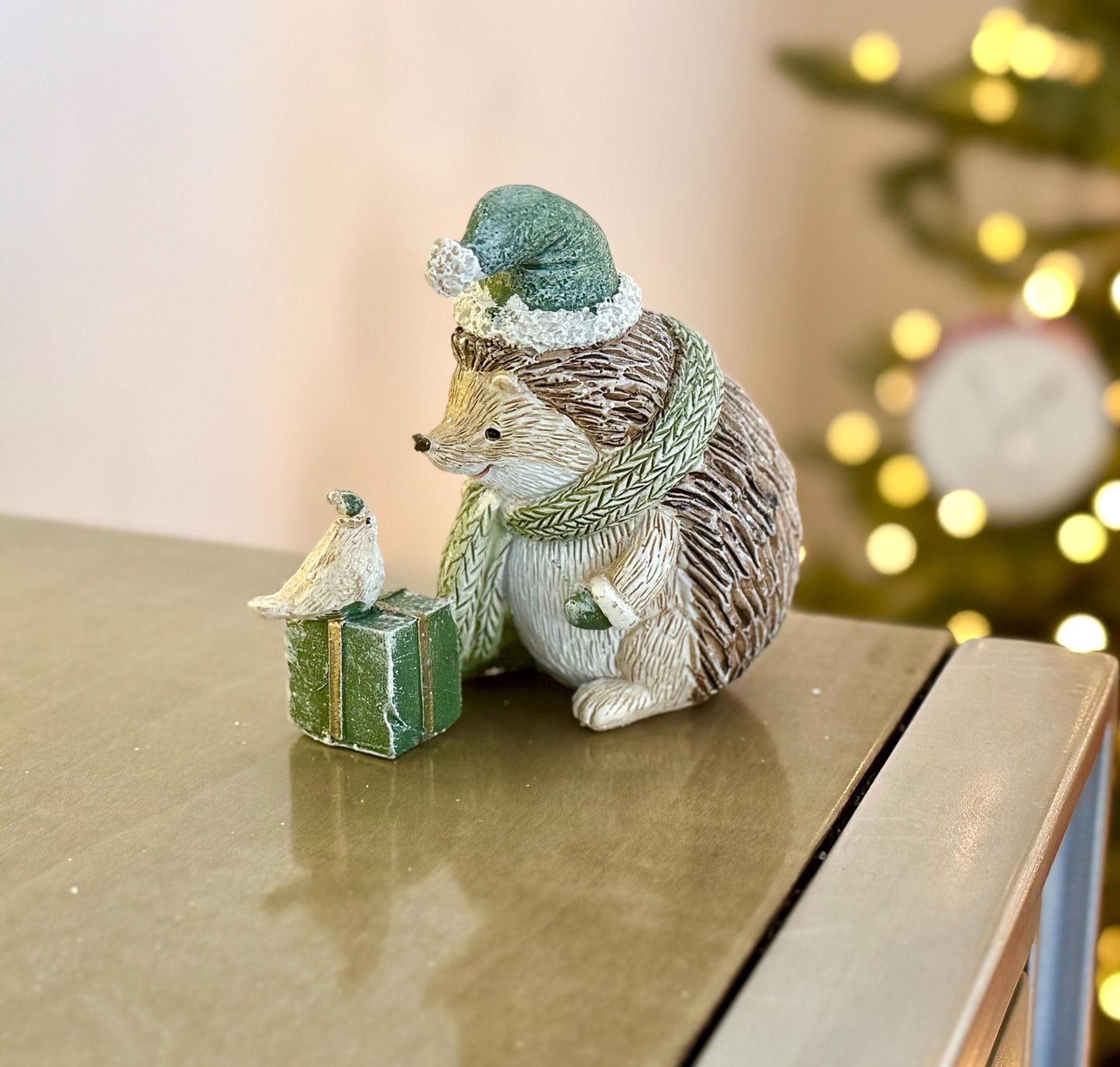 Christmas Hedgehog Ornaments - Woodland Winter Decorations