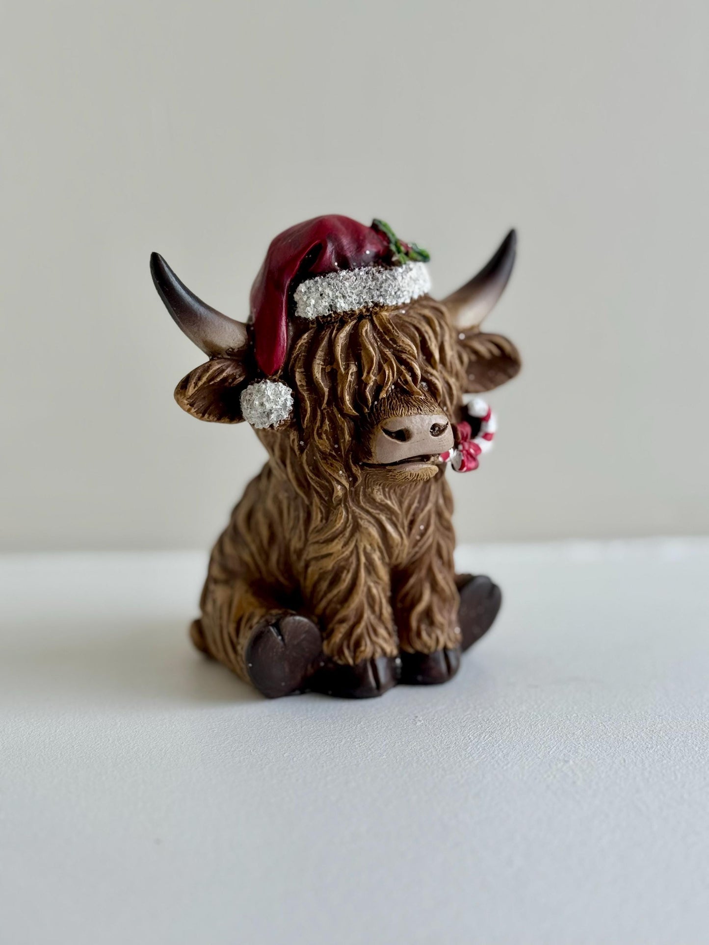 Highland Cow Christmas Ornaments
