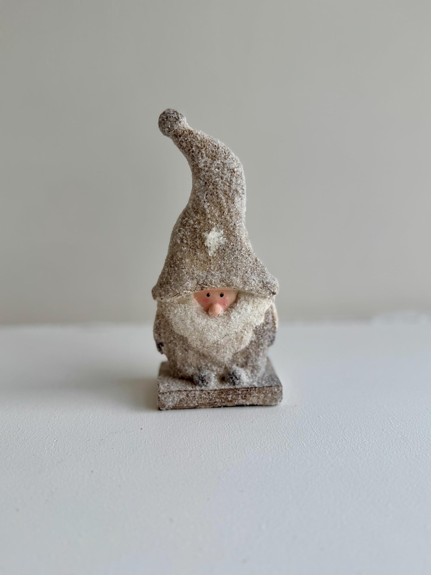 Glittered Santa Ornament