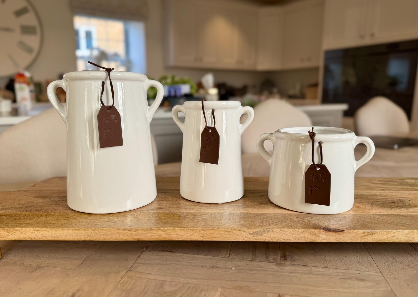 Ceramic Double Handle Vase