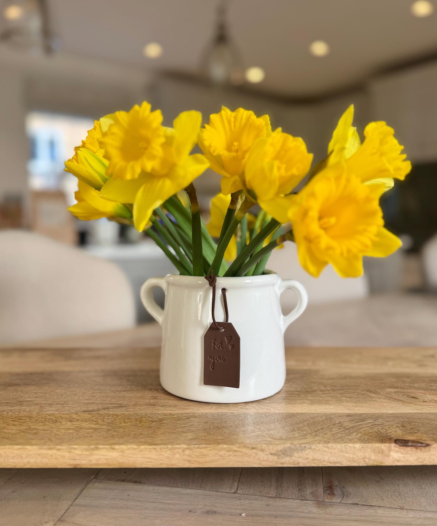 Ceramic Double Handle Vase