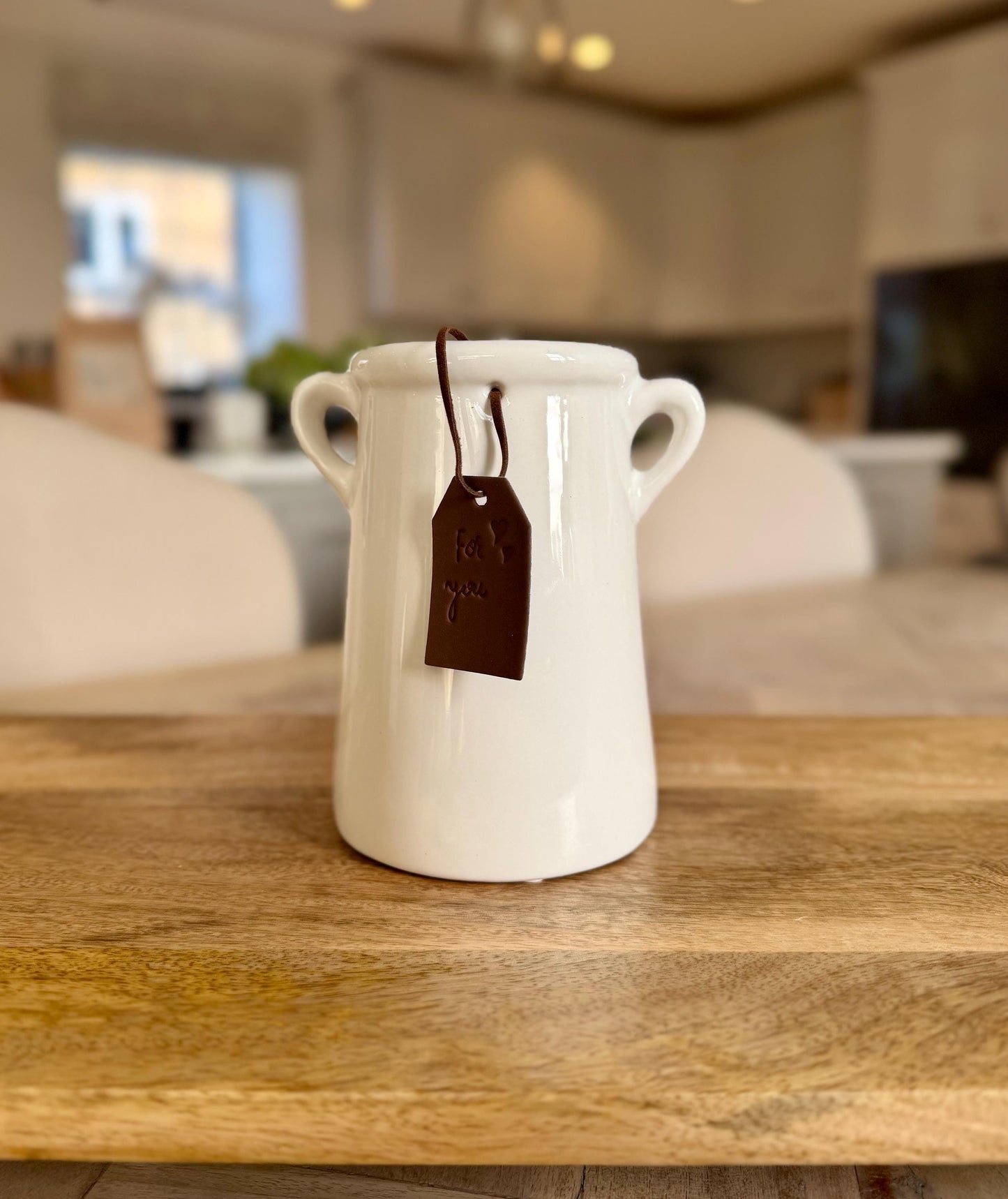 Ceramic Double Handle Vase