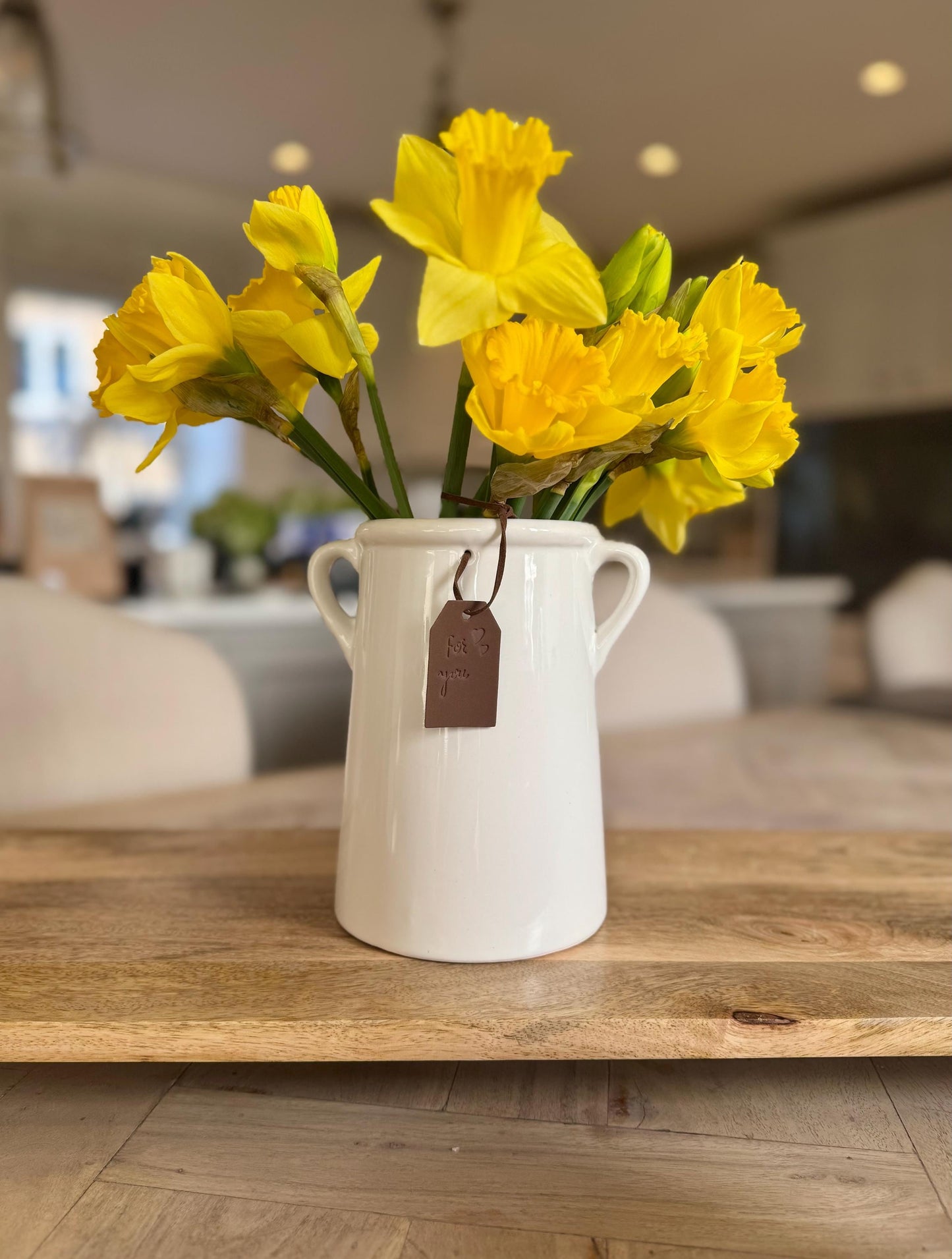 Ceramic Double Handle Vase