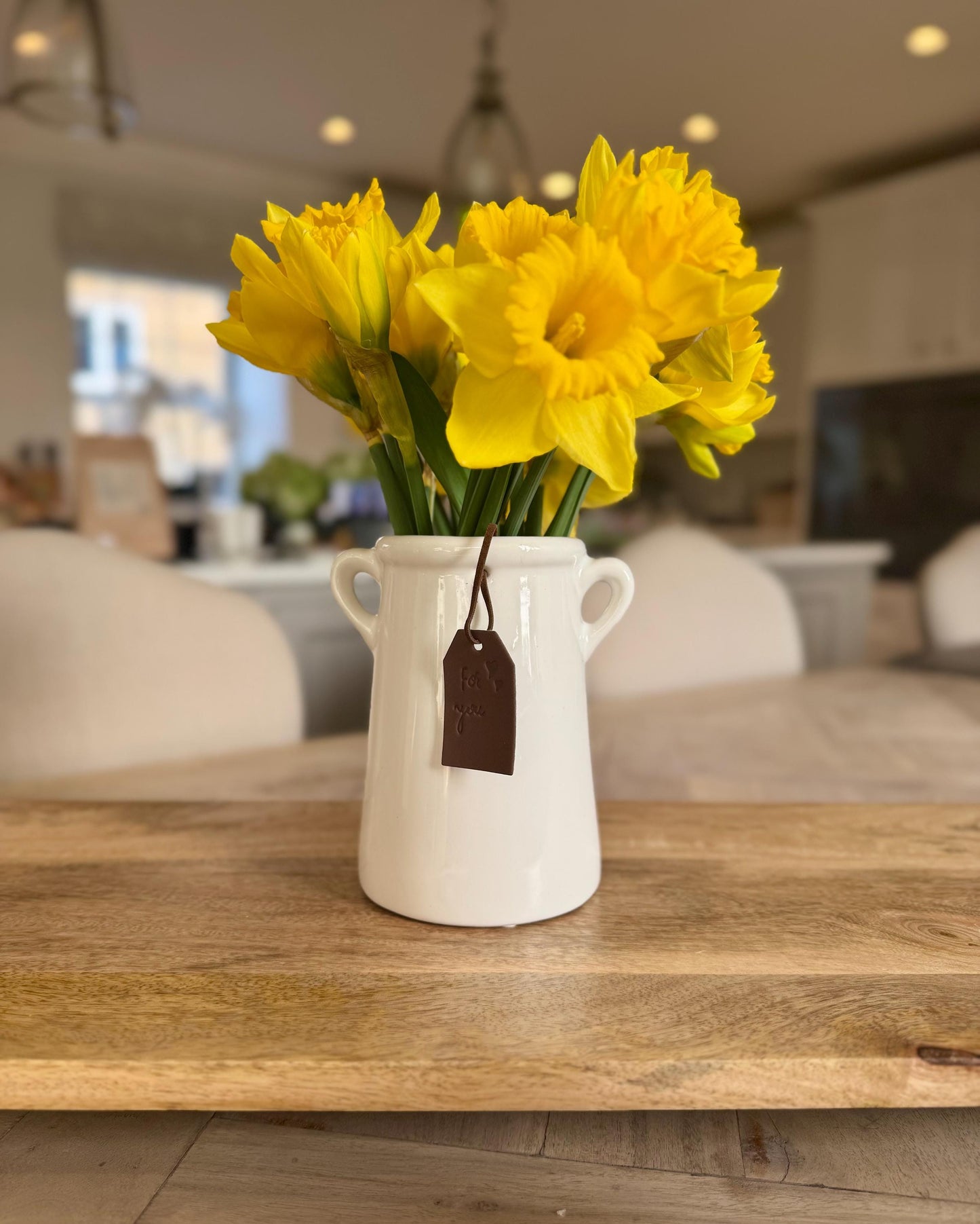 Ceramic Double Handle Vase