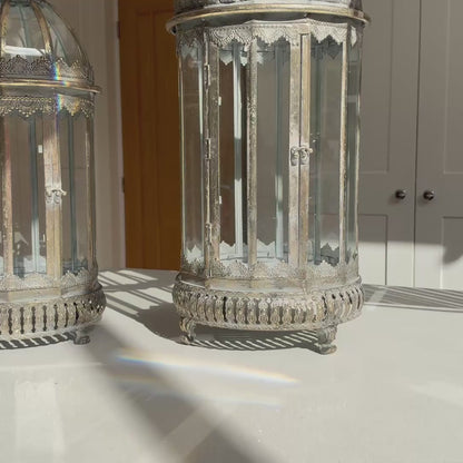 Harrington Extra Large Antique Gold Lantern – 70cm